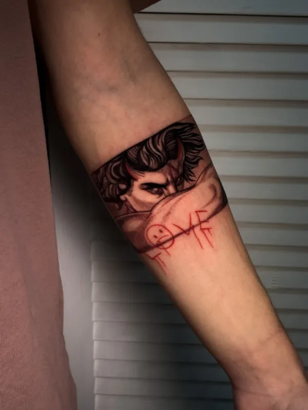 black and grey black and grey tattoo on forearm #56497 | Tattoo Artist Дмитрий Makabr
