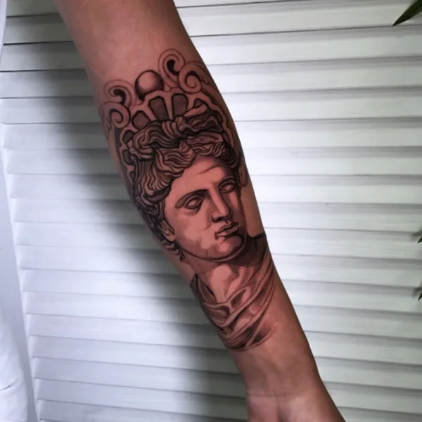 Graphic tattoo by Дмитрий Makabr in Волгоград