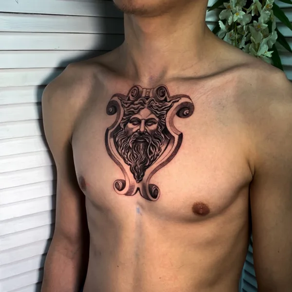 Graphic tattoo by Дмитрий Makabr in Волгоград