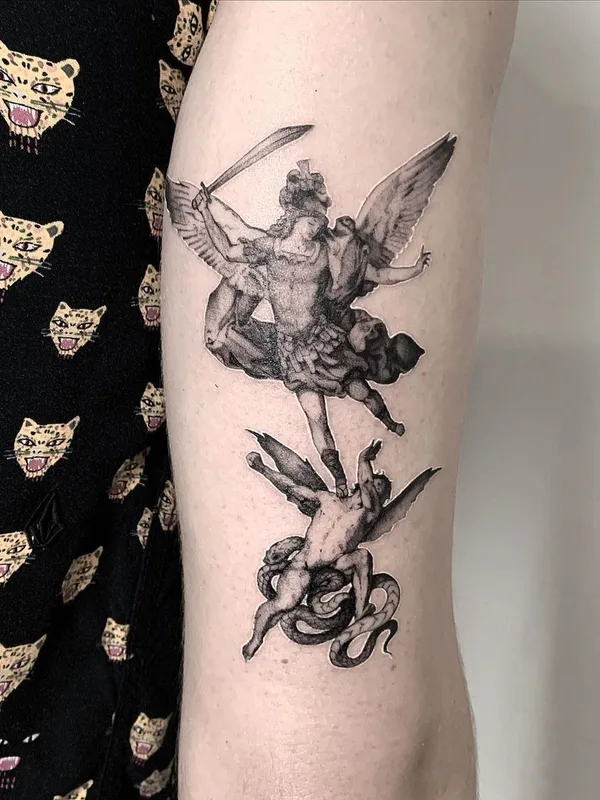 black and grey realism tattoo on forearm #41787 | Tattoo Artist Hernan Giamberardino