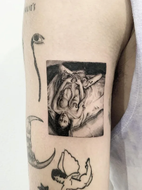 black and grey realism tattoo on forearm #41791 | Tattoo Artist Hernan Giamberardino