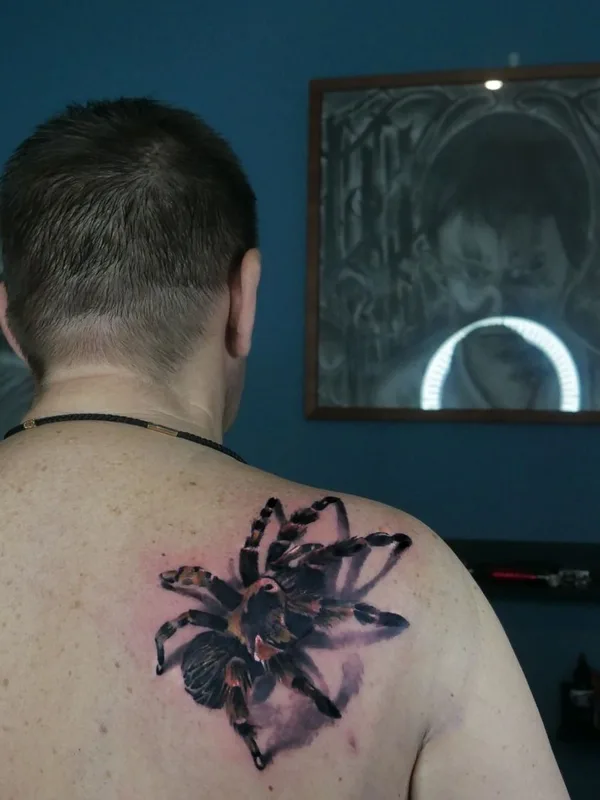 color realism 타투 부위 shoulder blade #42681 | 타투이스트 Галкин Сергей
