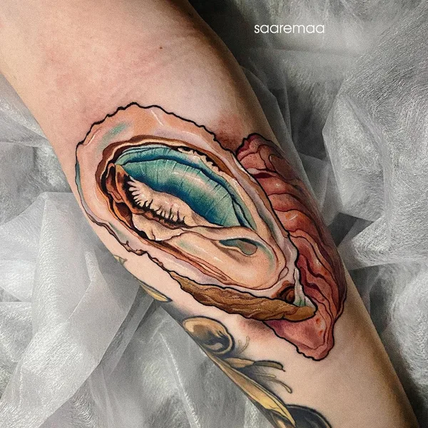 Botanical tattoo by Анастасия Клюева in Moscow