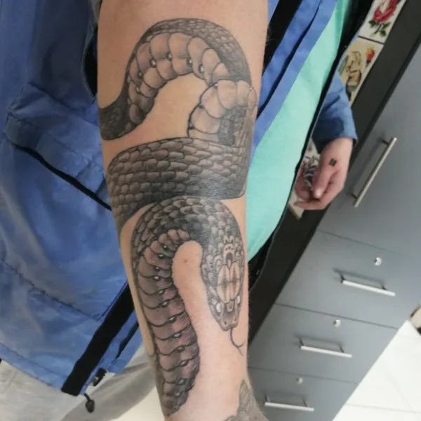 Традиционная tattoo by red webz tattoo studio