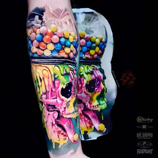 Portrait tattoo by Евгений Олейник in Kyiv