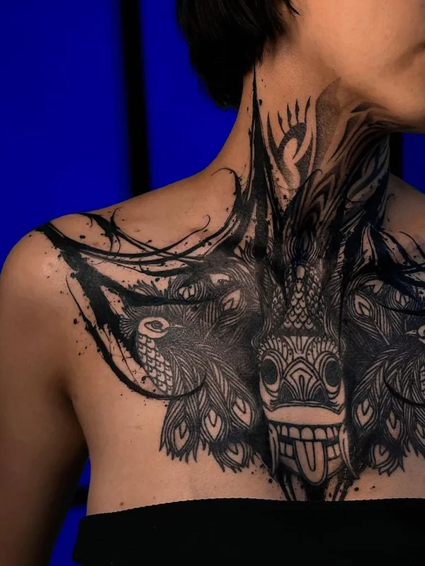 Lettering tattoo by kwin_tattoo in Kraków