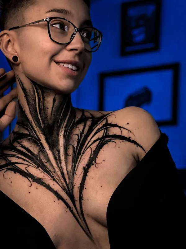 Lettering tattoo by kwin_tattoo in Kraków