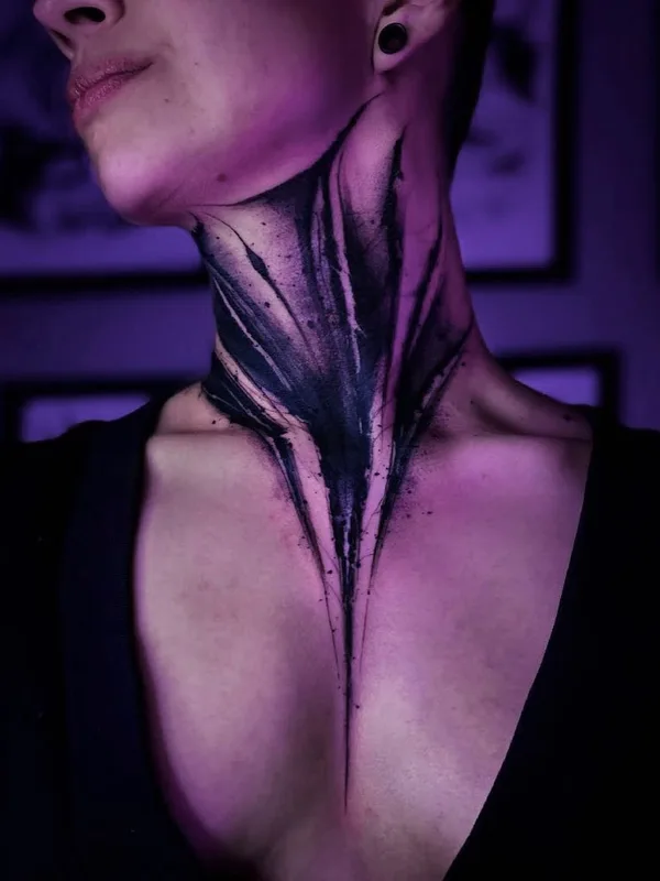 Lettering tattoo by kwin_tattoo in Kraków