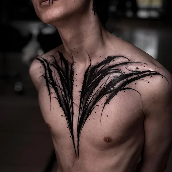Леттеринг tattoo by kwin_tattoo in Kraków