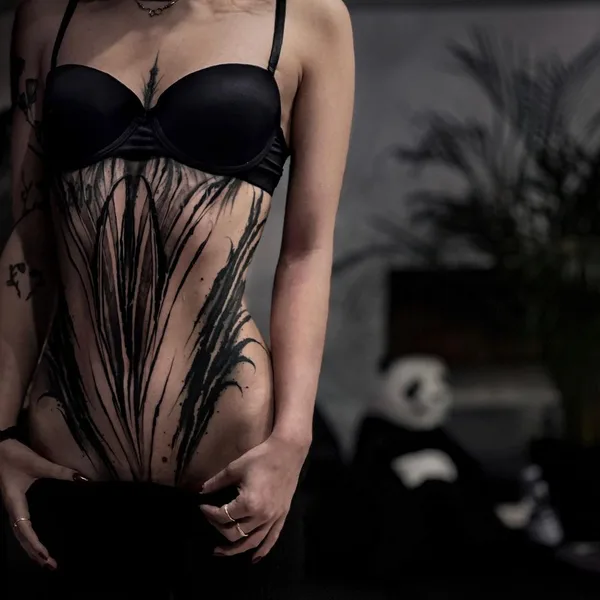 Леттеринг tattoo by kwin_tattoo in Kraków