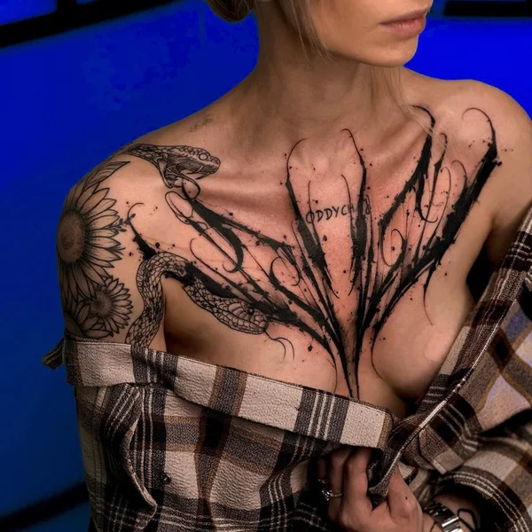 Леттеринг tattoo by kwin_tattoo in Kraków