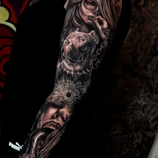 Realism tattoo by Дарина Погребиская in Днепр
