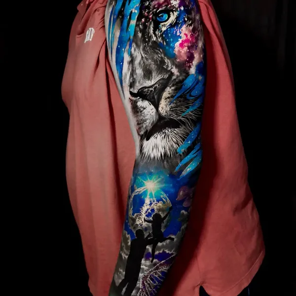 Realism tattoo by Дарина Погребиская in Днепр