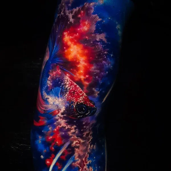 Realism tattoo by Дарина Погребиская in Днепр