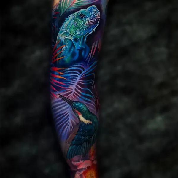 Realism tattoo by Дарина Погребиская in Днепр