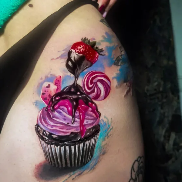 Realism tattoo by Дарина Погребиская in Днепр