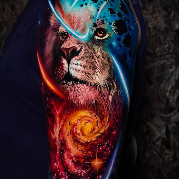 Realism tattoo by Дарина Погребиская in Днепр