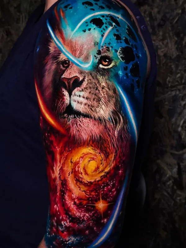 color realism tatouage sur full sleeve #61292 | Artiste tatoueur Дарина Погребиская