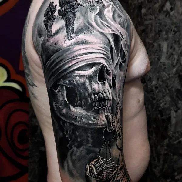 Realism tattoo by Дарина Погребиская in Днепр
