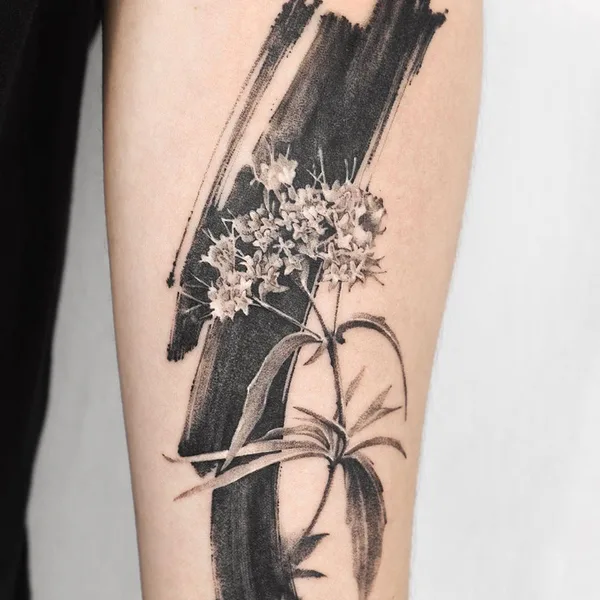Oriental tattoo by Ati