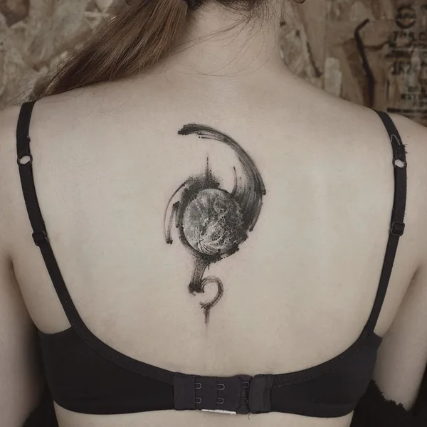 Oriental tattoo by Ati