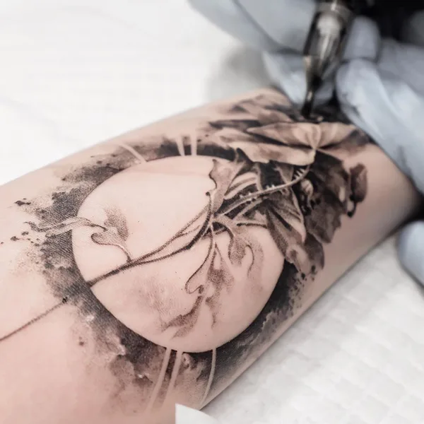 Oriental tattoo by Ati