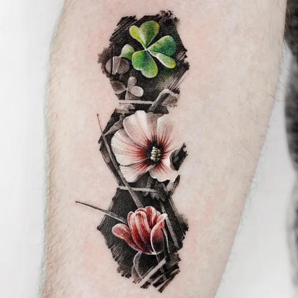 Oriental tattoo by Ati