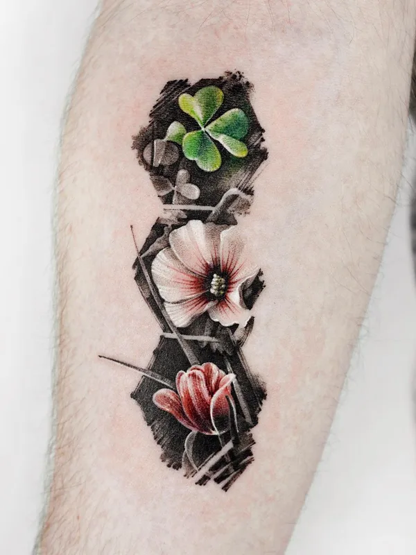 color illustrative tattoo auf forearm #34866 | Tätowierer Ati