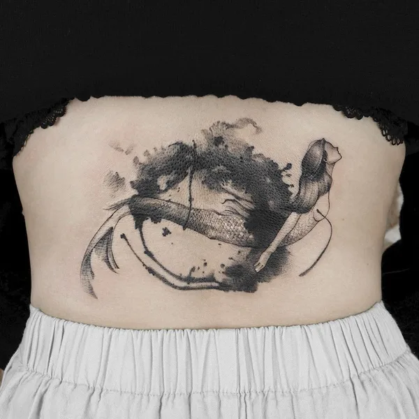 Oriental tattoo by Ati