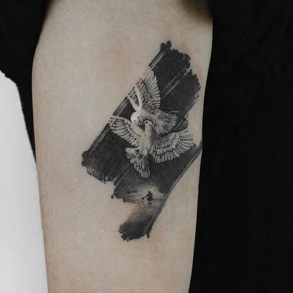 Oriental tattoo by Ati