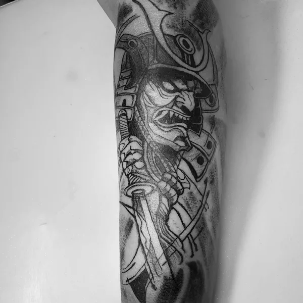 Horror tattoo by Paulo R in Curitiba