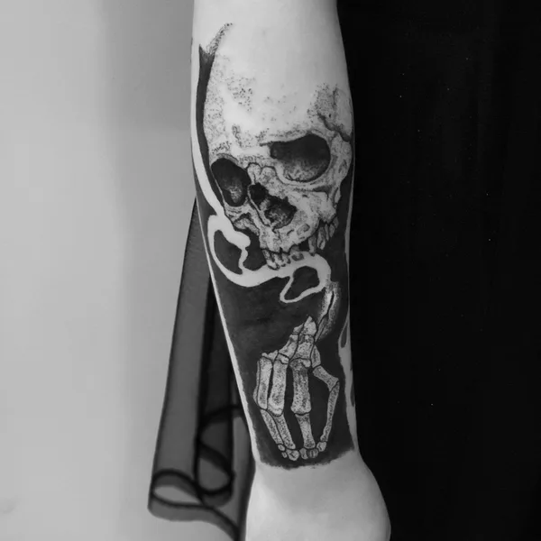 Horror tattoo by Paulo R in Curitiba