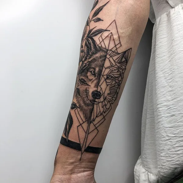 Graphic tattoo by Сергей Сергеев in Саратов