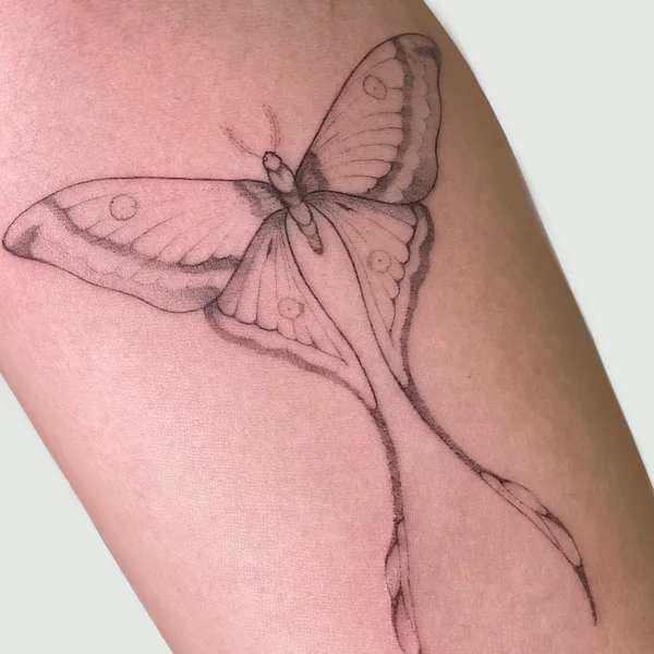 Graphic tattoo by Валерия Литвищенко in Саратов