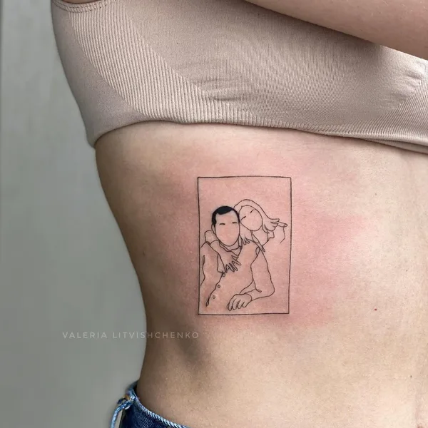 Graphic tattoo by Валерия Литвищенко in Саратов