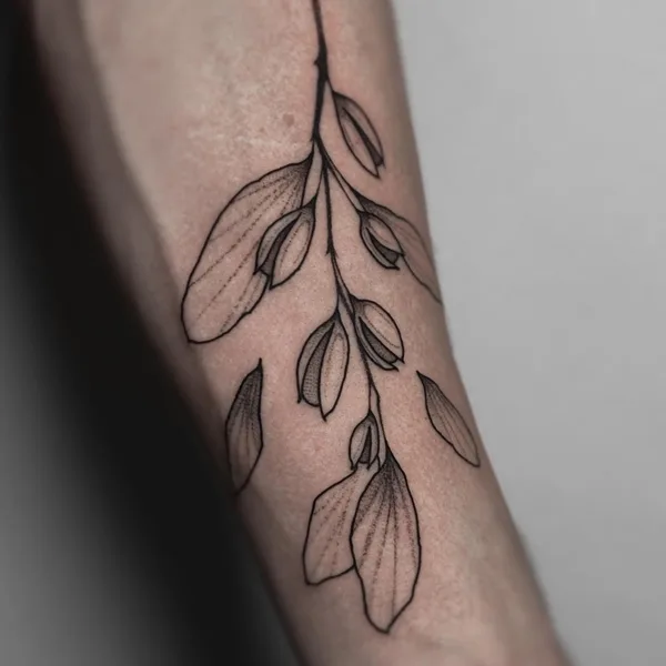 Graphic tattoo by Александра Летягина in Омск