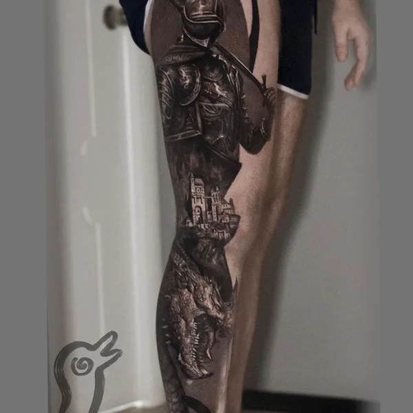 Realism tattoo by Виталий Гусев in Омск