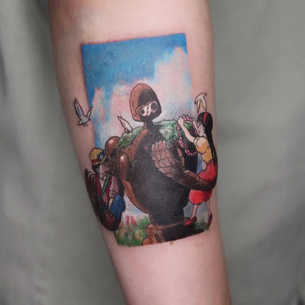 Graphic tattoo by Татьяна Симкинс in Омск