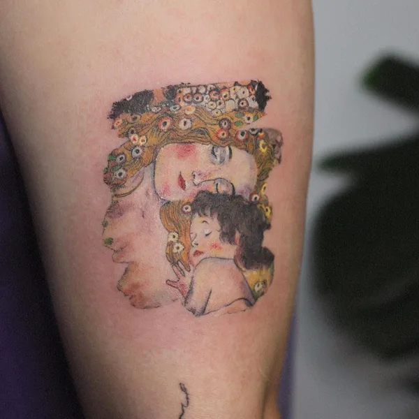 Graphic tattoo by Татьяна Симкинс in Омск