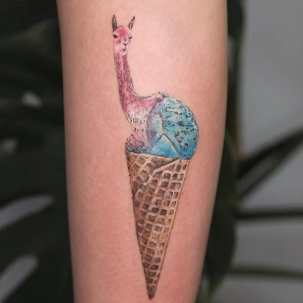 Graphic tattoo by Татьяна Симкинс in Омск