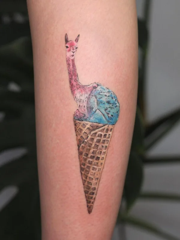 color illustrative tatouage sur forearm #50806 | Artiste tatoueur Татьяна Симкинс