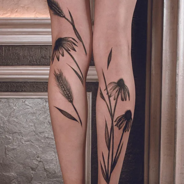 Abstract tattoo by Юлия Дункель in Омск