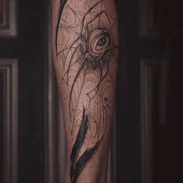 Abstract tattoo by Юлия Дункель in Омск