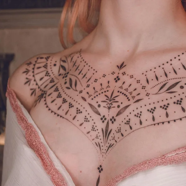 Abstract tattoo by Юлия Дункель in Омск