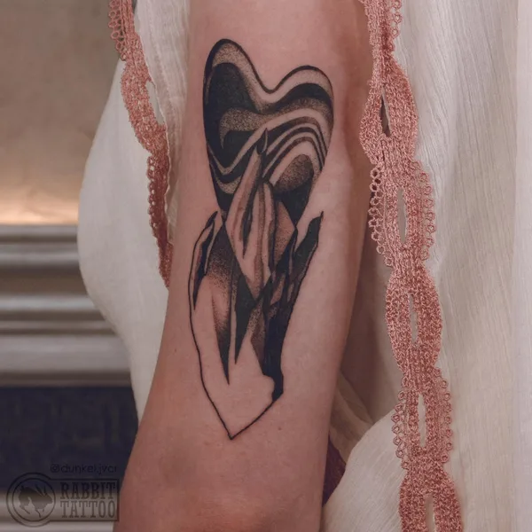 Abstract tattoo by Юлия Дункель in Омск