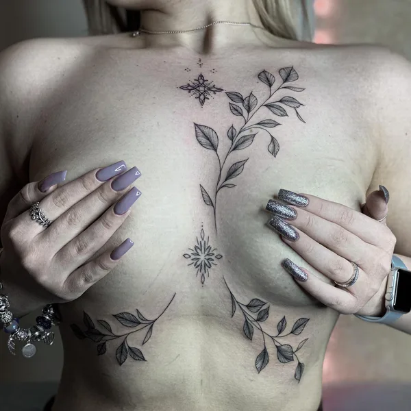 Graphic tattoo by Александр Уколов in Омск