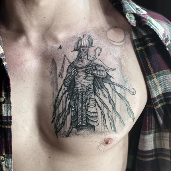 Graphic tattoo by Александр Уколов in Омск