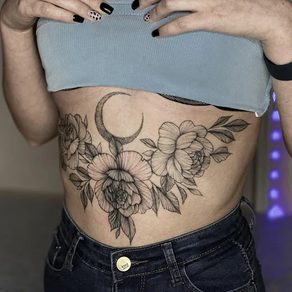 Graphic tattoo by Александр Уколов in Омск