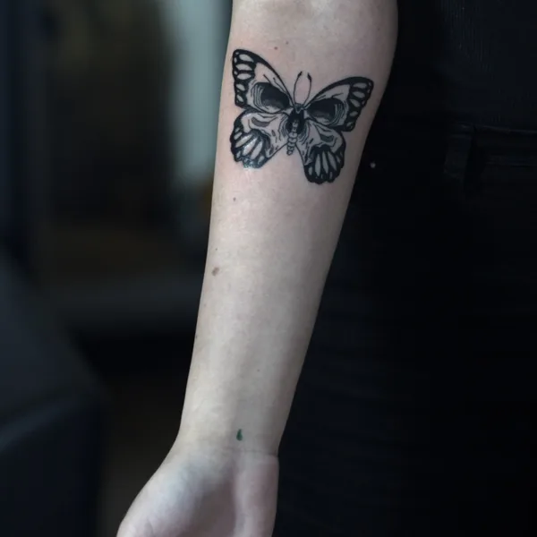Graphic tattoo by Пантель Воронеж in Воронеж