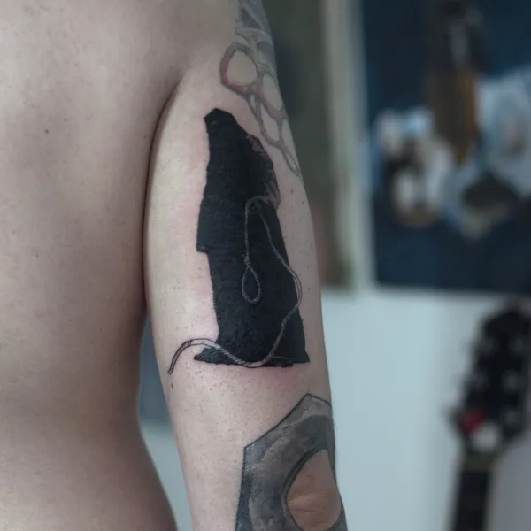 Graphic tattoo by Пантель Воронеж in Воронеж